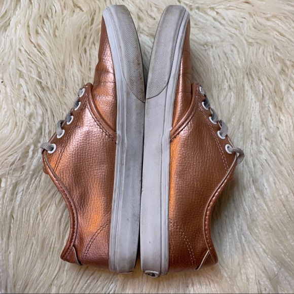 VANS rose gold metallic sneakers - Picture 8 of 14
